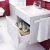 Мебель для ванной подвесная Aqwella Бриг 60 белый глянец