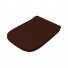 Крышка-сиденье ArtCeram ASA001 цвет marrone cocoa микролифт