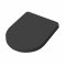 Крышка-сиденье ArtCeram File 2.0 FLA002 цвет черны...