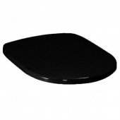 Крышка-сиденье ArtCeram Atelier AZA001 цвет черный микролифт петли хром