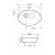 Раковина Art&Max AM3570-C