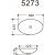 Раковина накладная Art&Max AM5273-W 69 см
