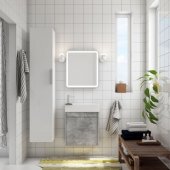 Мебель для ванной Art&Max Family 50 с дверцей Cemento Veneto