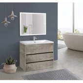Мебель для ванной напольная Art&Max Family 100 Cemento Veneto