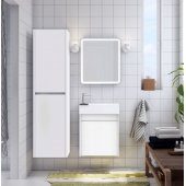 Мебель для ванной Art&Max Family 50 с дверцей Bianco Lucido
