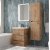 Мебель для ванной Art&Max Family-M 58 напольная дуб харбор золотой