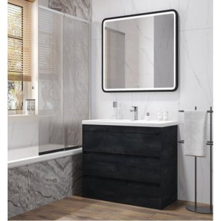 Мебель для ванной Art&Max Family-M 90 напольная угольный камень