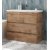 Мебель для ванной Art&Max Family-M 90 напольная дуб харбор золотой