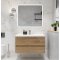 Мебель для ванной Art&Max Family-M 90 подвесная дуб харбор золотой
