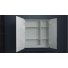 Зеркало-шкаф Art&Max Verona AM-Ver-700-800-2D-L-DS-F