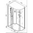 Душевая кабина AvaCan EM1511 N с гидромассажем левая