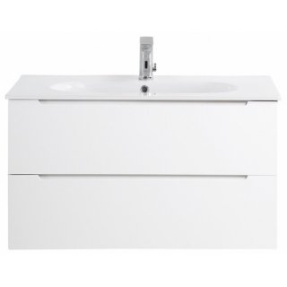 Тумба с раковиной BelBagno Etna 100-LOV-1000-LVB 100 см, цвет Bianco Opaco