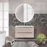 Тумба с раковиной BelBagno Etna 100-BB1010/465-LV-VTR-BO Rovere Grigio