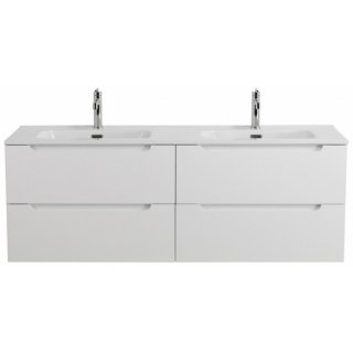 Тумба с раковиной BelBagno Etna 120-4C-BB1200-2-ETL Bianco Lucido