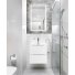 Тумба с раковиной BelBagno Etna 50-BB500ETL Bianco Lucido