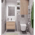 Мебель для ванной BelBagno Etna-600-BB600ETL Rovere Bianco