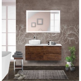 Мебель для ванной BelBagno Etna-1200-S-L Rovere Moro