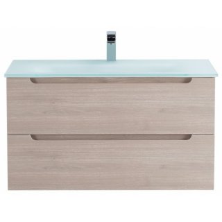 Тумба с раковиной BelBagno Etna 80-BB810/465-LV-VTR-BO Rovere Grigio