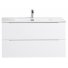 Тумба с раковиной BelBagno Etna 90-BB900ETL Bianco Lucido