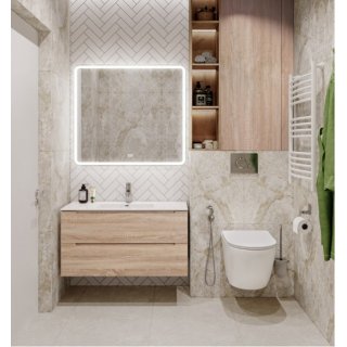 Мебель для ванной BelBagno Etna-900-BB900ETL Rovere Bianco