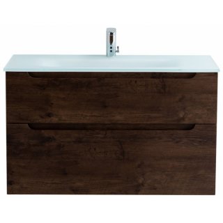 Тумба с раковиной BelBagno Etna H60-100-BB1010/465-LV-VTR-BO Rovere Moro