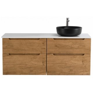 Тумба со столешницей и раковиной BelBagno Etna H60-120-EK-120-AS-BL-R-BB1315-H301 Rovere Nature