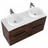 Мебель для ванной BelBagno Etna-H60-1200-2-S Rovere Moro