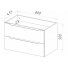 Мебель для ванной BelBagno Etna-800 Rovere Cillegio