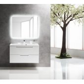 Мебель для ванной BelBagno Vittoria 100P Bianco Lucido