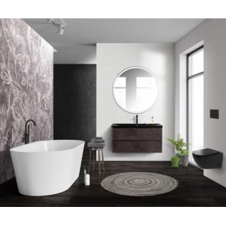 Мебель для ванной BelBagno Albano 100-B Rovere Nature Grigio