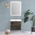 Мебель для ванной BelBagno Albano-CER 60 Rovere Nature Grigio