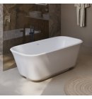 Ванна BelBagno Duet BB702 170x80 см отдельностоящая с монолитным экраном