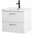 Мебель для ванной BelBagno Due-600-BB-8076-3-60 Bianco Lucido