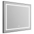 Тумба с раковиной и зеркалом BelBagno Due 80-BB-8076-3-80 Bianco Lucido