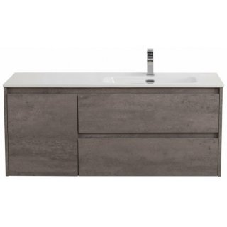 Тумба с раковиной BelBagno Kraft 100-BB1000ETL-R Cemento Grigio