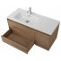 Мебель для ванной BelBagno Kraft-1000-BB1000ETL-L Rovere Nebrasca Nature