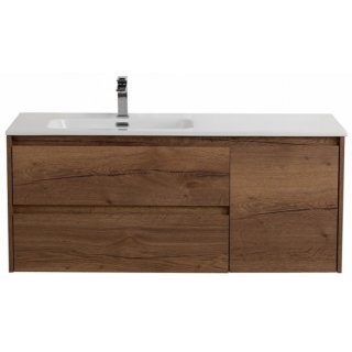 Тумба с раковиной BelBagno Kraft 100-BB1000ETL-L Rovere Tabacco