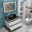 Мебель для ванной BelBagno KRAFT100BO-KEPMNO-1302H301-SET Bianco Opaco