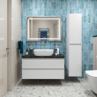 Мебель для ванной BelBagno Kraft-1000-S Bianco Opaco