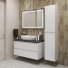 Мебель для ванной BelBagno KRAFT100BO-KEPMNO-1346-SET Bianco Opaco