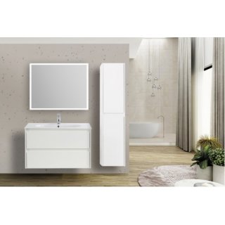 Мебель для ванной BelBagno Kraft-1000-LOV-1000-LVB Bianco Opaco