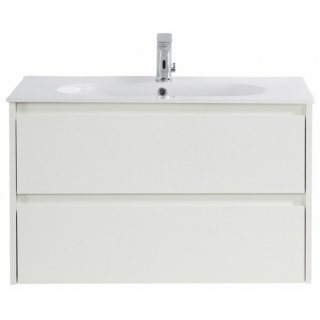 Тумба с раковиной BelBagno Kraft 100-LOV-1000-LVB Bianco Opaco