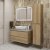 Мебель для ванной BelBagno KRAFT100RNN-KEPMGL-1346-SET Rovere Nebrasca Nature