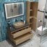 Мебель для ванной BelBagno KRAFT100RNN-KEPMNO-1302-H316-SET Rovere Nebrasca Nature