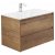 Мебель для ванной BelBagno Kraft-1000-BB1010/465-LV-VTR-BL Rovere Tabacco