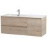 Мебель для ванной BelBagno Kraft-1200-BB1200ETL-L Rovere Galifax Bianco