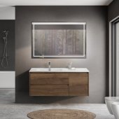 Мебель для ванной BelBagno Kraft-1200-BB1200ETL-L Rovere Tabacco