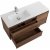 Мебель для ванной BelBagno Kraft-1200-BB1200ETL-L Rovere Tabacco