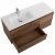 Мебель для ванной BelBagno Kraft-1200-BB1200ETL-L Rovere Tabacco