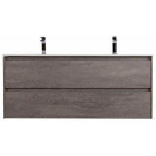 Тумба с раковиной BelBagno Kraft 120-BB1200-2-ETL Cemento Grigio